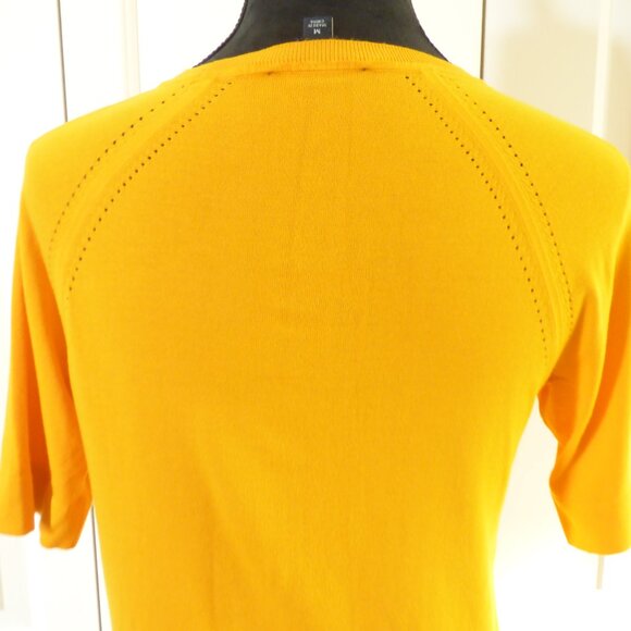 Ann Taylor Knit Top in Bright Orange - Picture 5 of 5